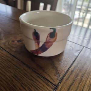 Vintage Hartstone "Farmers Market" Ramekin Stoneware Made In USA